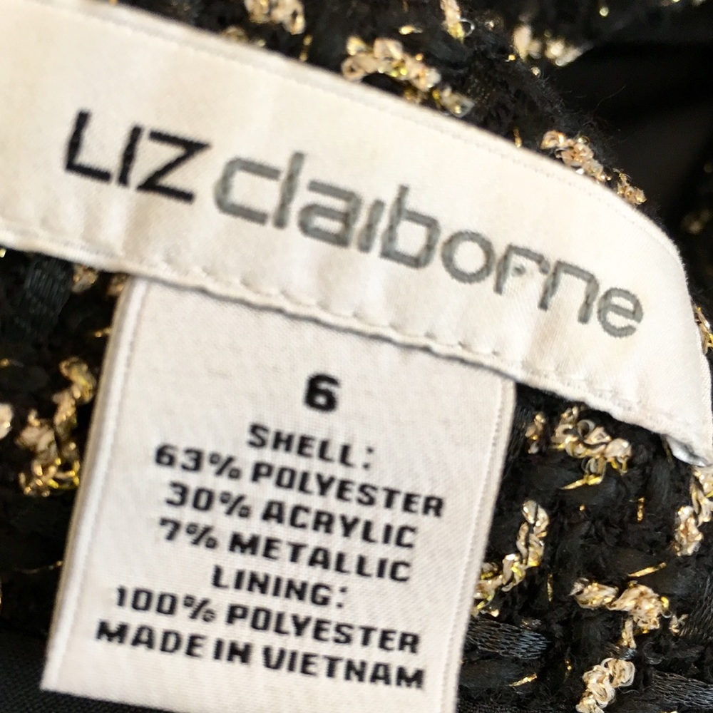 Liz Claiborne tweed  dress - Picture 3 of 3